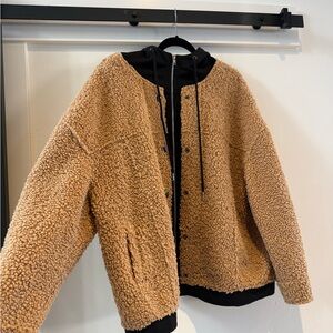 LBLC the label Tan Sherpa Jacket ✨